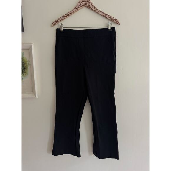 SPANX The Perfect Fit Black Ponte Kick Flare Pants Size Large - Picture 3 of 7